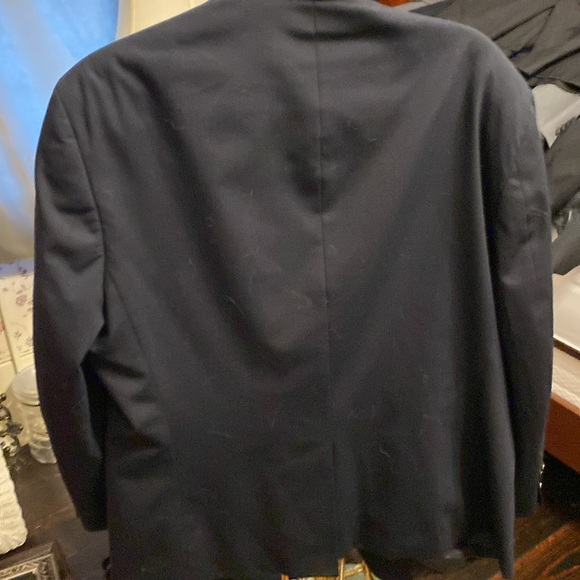 Navy Blue sports coat - Picture 3 of 3